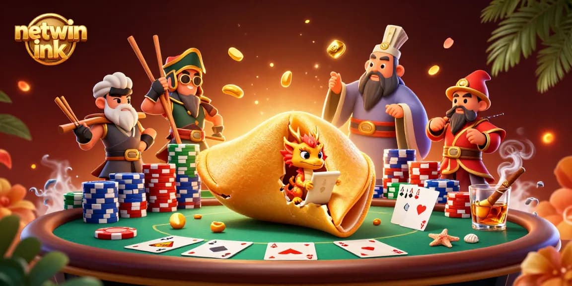 Experience thrilling games at netwin ink with a dynamic poker scene illustrating casino excitement.