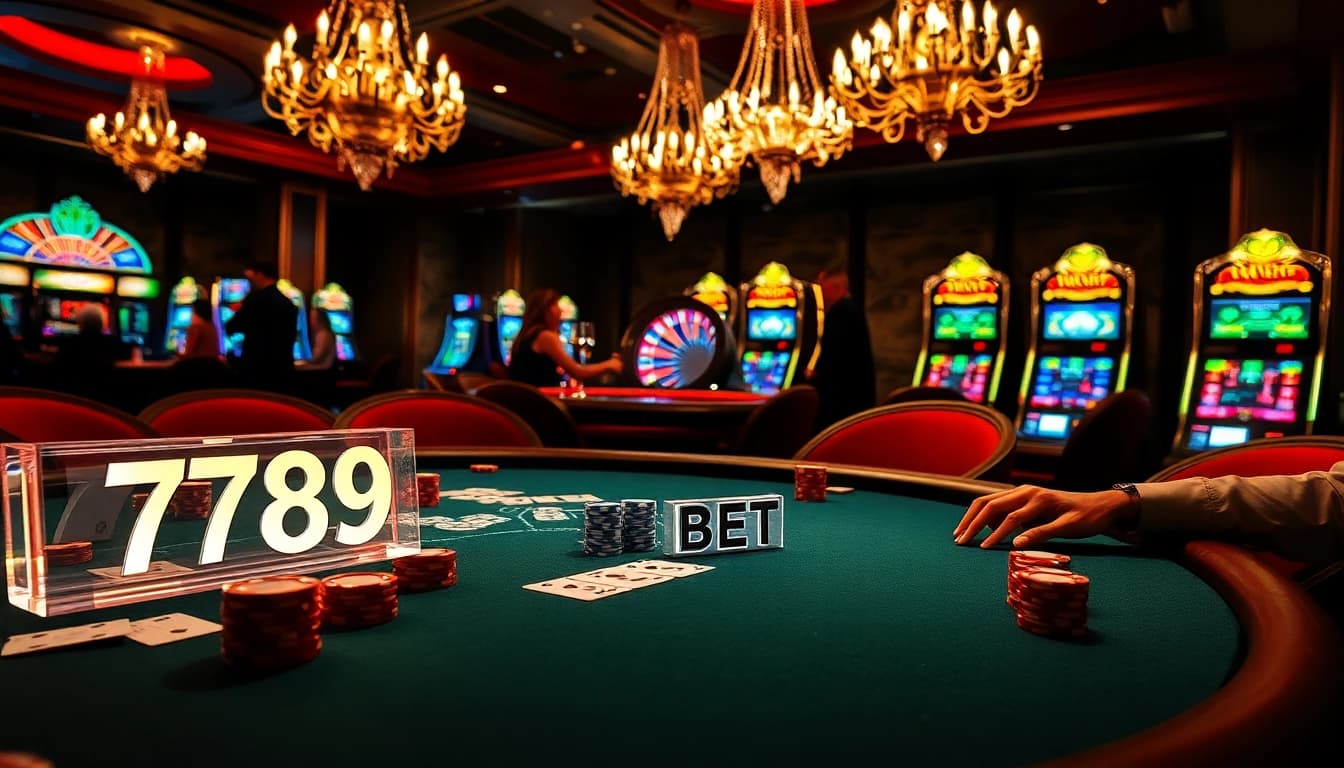 Place your bets on exciting games at the 789 BET casino with vibrant visuals and thrilling action.