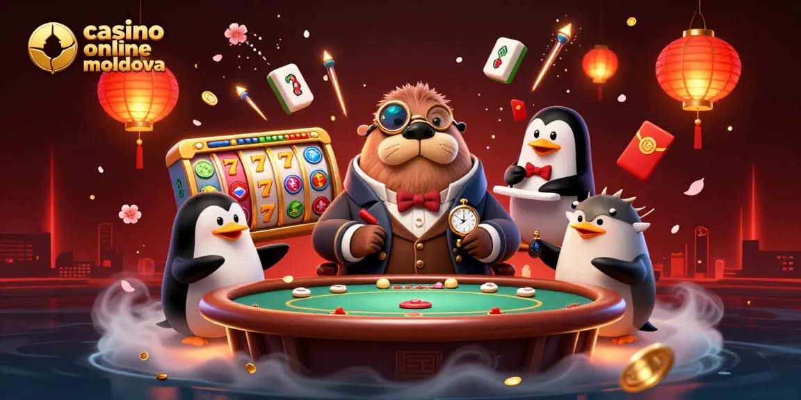Joacă la casino online Moldova cu păcănele captivante și personaje amuzante la masă.