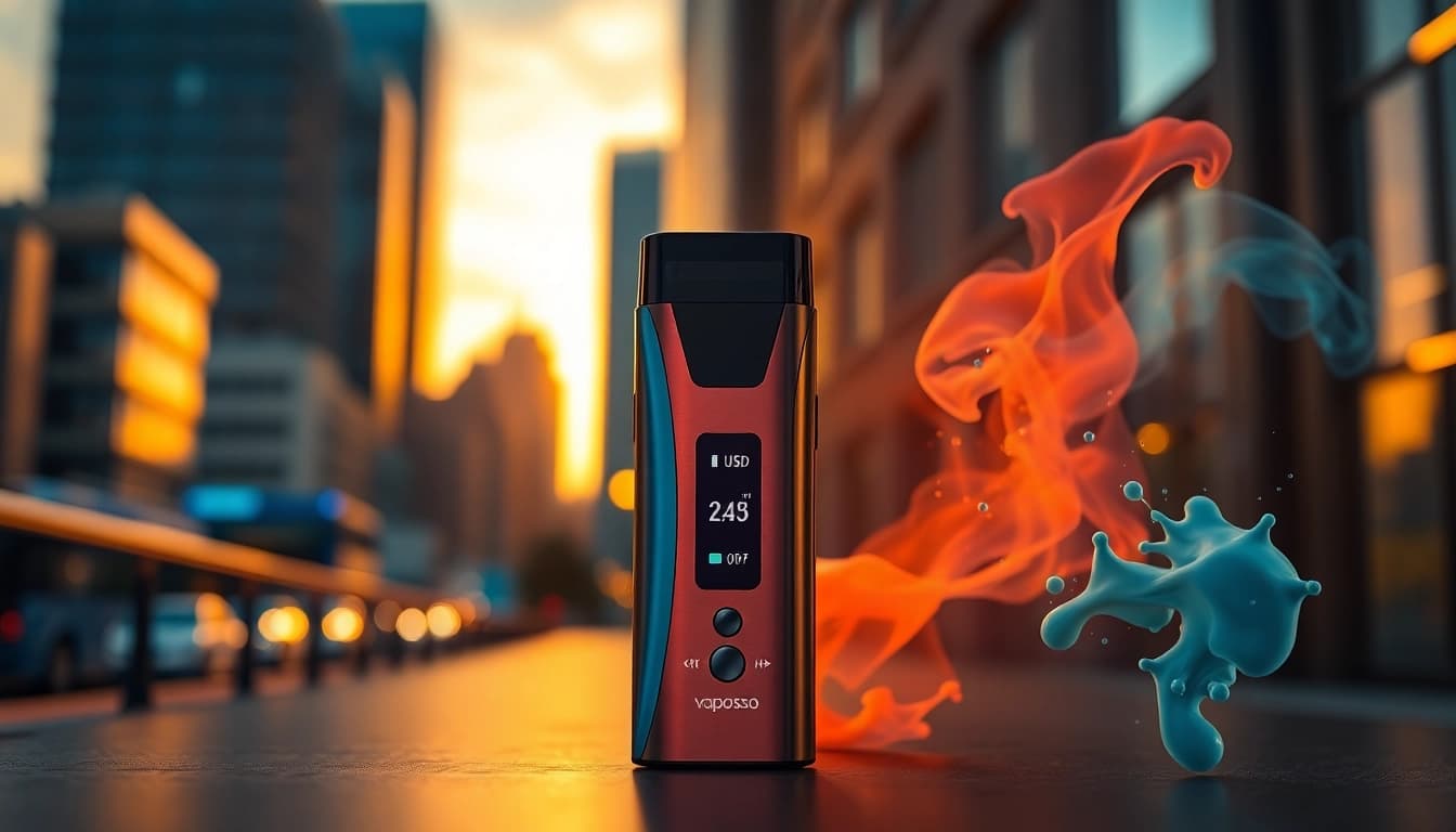 Vaporesso XROS 5 1500 - компактный и стильный под-вейп с инновационными функциями.
