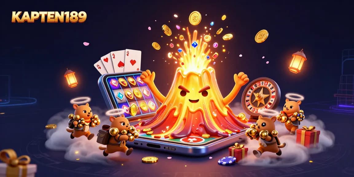 KAPTEN189 menjanjikan kegembiraan dengan mesin slot dan harta karun di dunia perjudian online