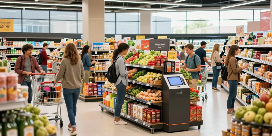 Engaging shopping experience with diverse shoppers exploring colorful aisles at https://forumup.org/shop/search.php?ca_id=&addr1=&addr2=&addr3=&schKeyword= in a vibrant retail environment.
