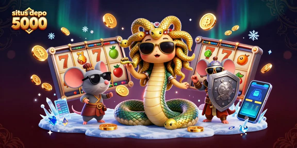 Situs depo 5000 menawarkan pengalaman bermain slot dengan peluang menang tinggi dan tampilan permainan menarik.