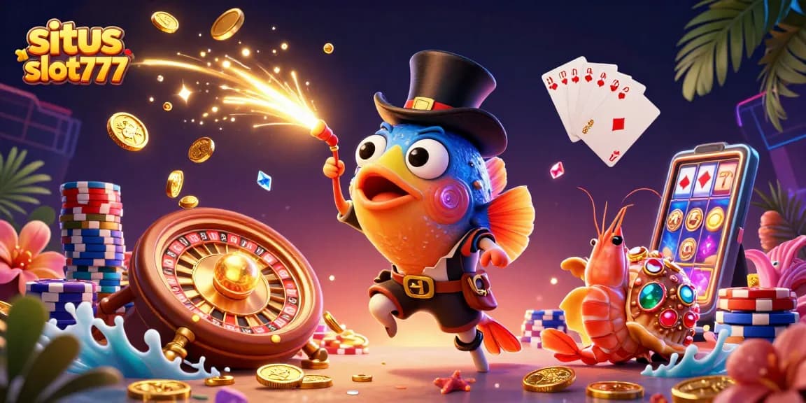 Experience exciting wins at situs slot777 with colorful characters and dynamic casino elements.