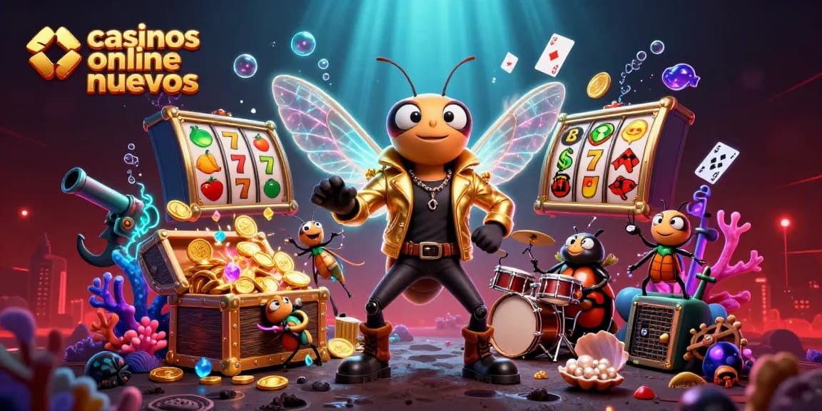 Juega en casinos online nuevos, disfruta de tragaperras y ganando grandes premios.