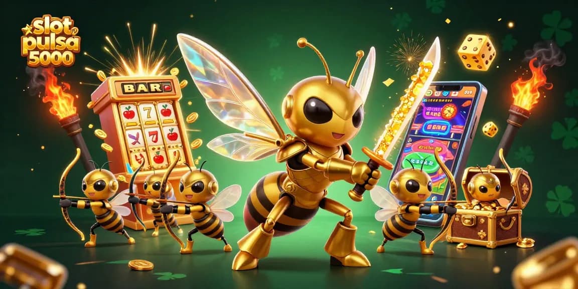 Memenangkan jackpot di slot pulsa 5000 dengan permainan seru dan transaksi cepat