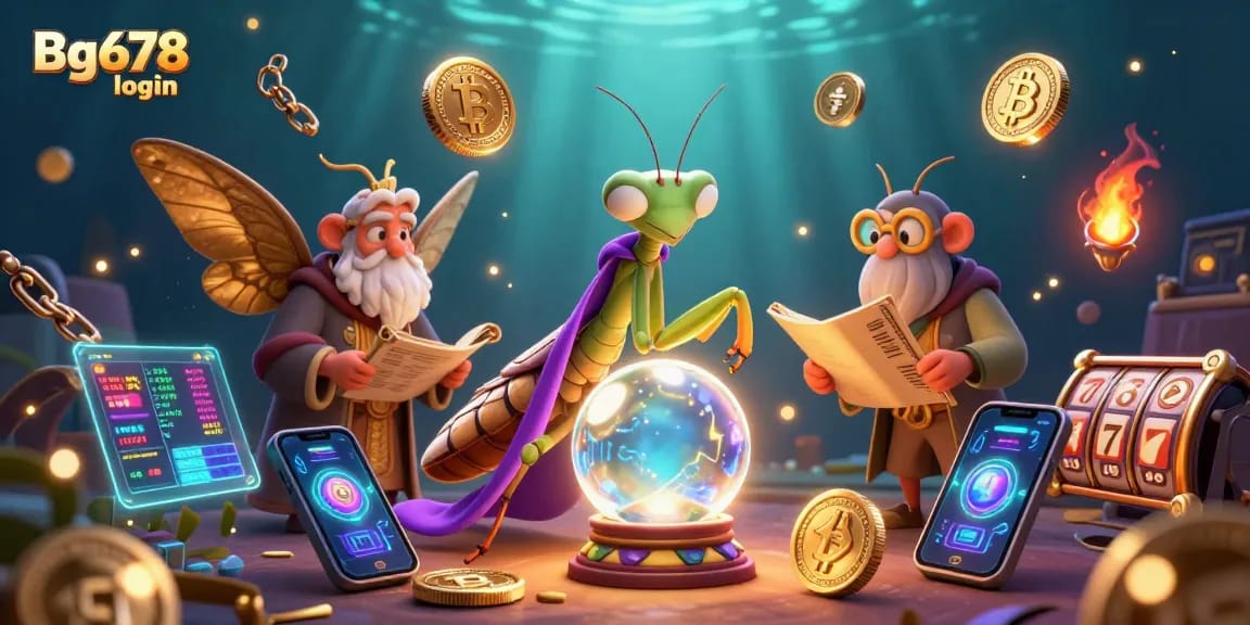 Experience the excitement of Bg678 login with vibrant casino elements and characters in action.