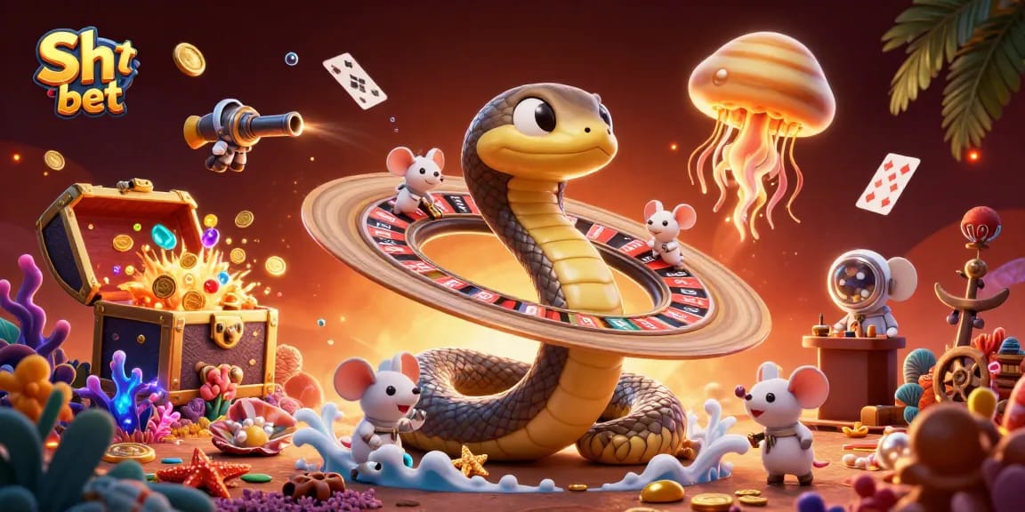 Engage with Sh bet's vibrant casino universe through an adventure-filled cosmic gaming scene.
