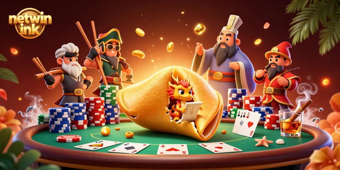 Experience thrilling games at netwin ink with a dynamic poker scene illustrating casino excitement.