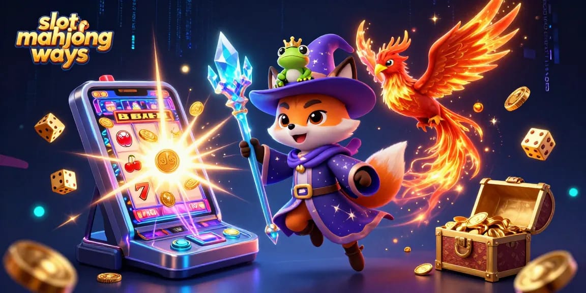 Engage with slot mahjong ways as enchanting symbols burst from dynamic 3D illustration.
