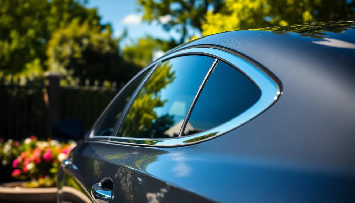 Best window tint Chattanooga TN enhances vehicle aesthetics with sleek, reflective finish.