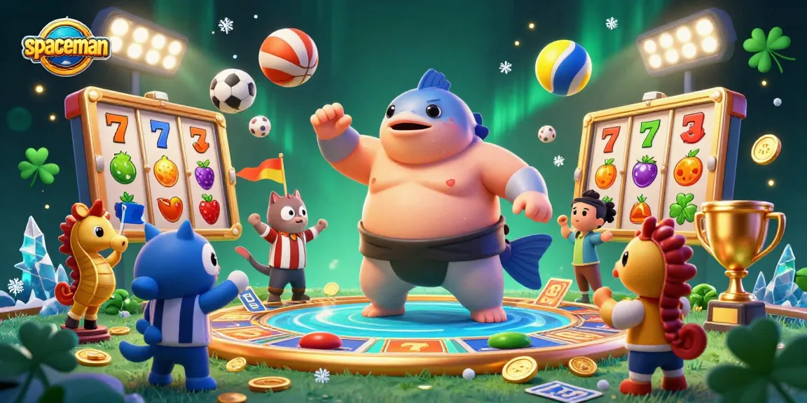 Engage with spaceman slot gaming features showcasing fun characters and vibrant slot elements.
