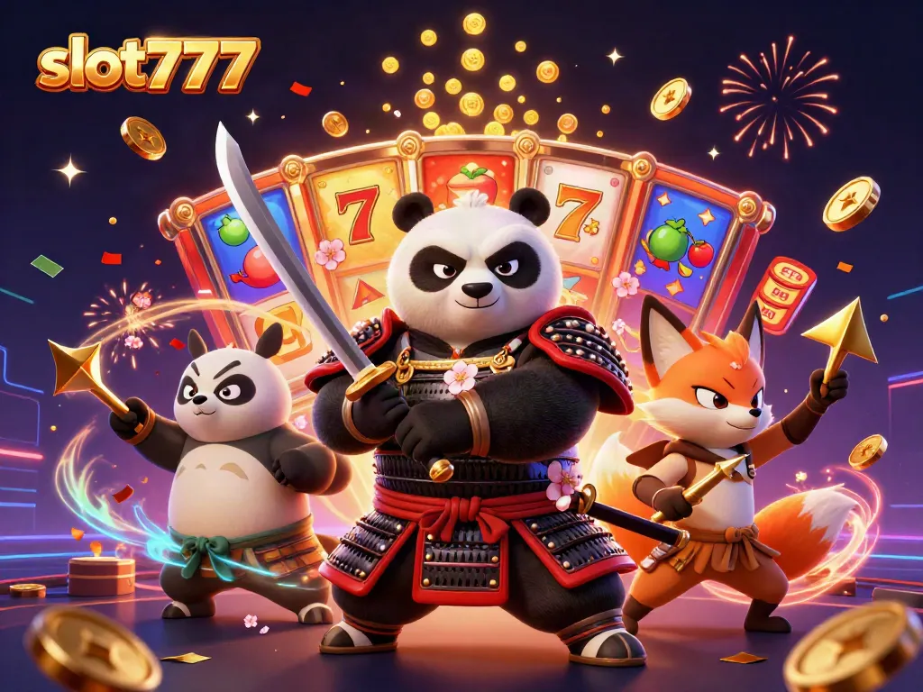 Membuka peluang menang dengan slot777, permainan slot menarik yang dipenuhi dengan simbol keberuntungan.