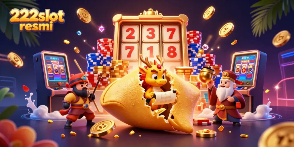 Menangkan peluang dengan pengalaman bermain 222slot resmi yang dipenuhi koin emas dan keberuntungan.