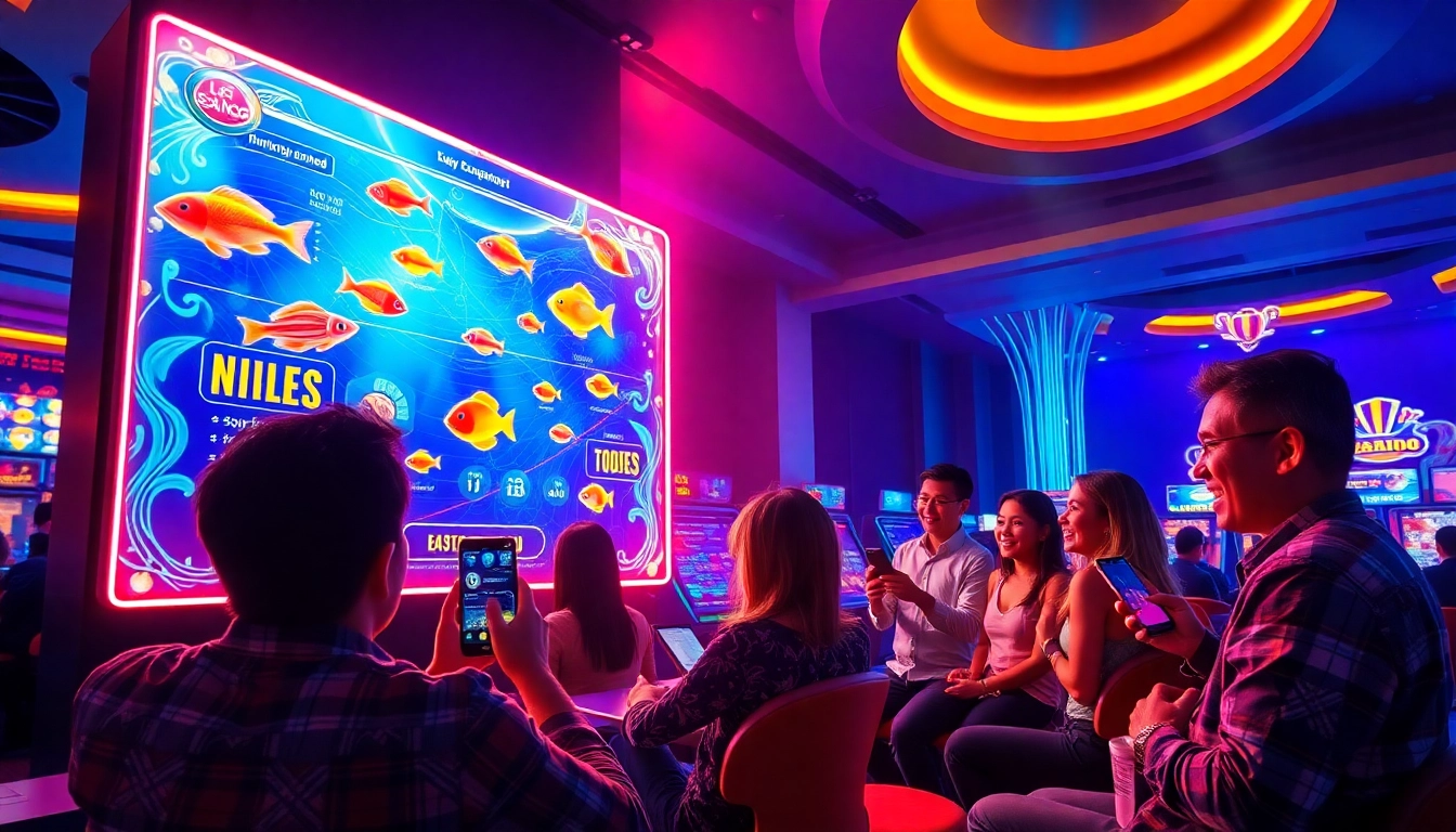 Experience the excitement of Bắn cá đổi thưởng Baby Dodoo with colorful fish and engaging gameplay.